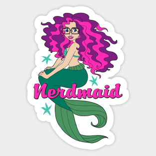 Nerdmaid Sticker